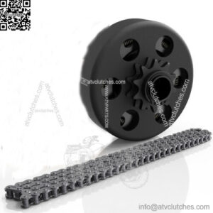 8hp go kart centrifugal clutch 12t 3/4 bore 428 chian