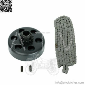 12 tooth 35 chain tav2 30 series go kart torque converters 3/4 bore clutch