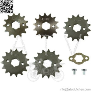 sprocket 14t 20mm bore 428 chain for mini bike