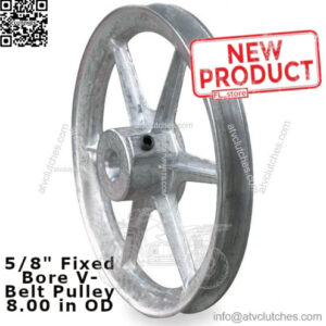 82mm od 1 inch bore centrifugal clutch v belt pulley clutch for go kart