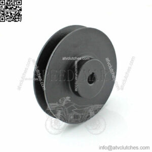 b type belt 25mm bore 145mm clutch pulley heavy duty fits 13hp go kart