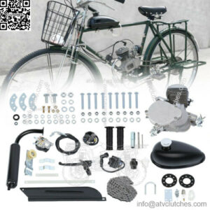80cc bike 2 stroke gas engine motor kit diy motorized bicycle black