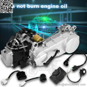 150cc gy6 scooter atv go kart engine motor 150 cvt long case