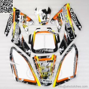 monster 3m crf70 graphics high spec decals sticker pit dirt bike thumpstar wpb