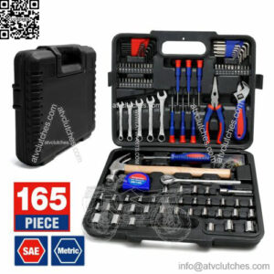 165pc home tools household tool set wrench screwdriver plier socket set