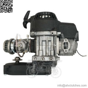 mini bike 49cc engine with 2 stroke engine bule color