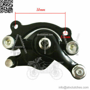 rear brake caliper assembly with pad for motorcycle pit bike