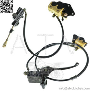 pit bike motorbike gold rear brake calliper 110cc 125cc 140cc