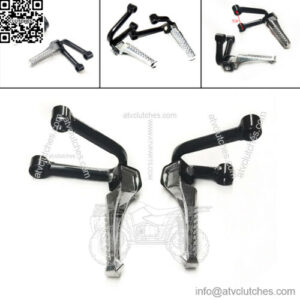 motorbike rear passenger foot pegs bracket foot rest side stand