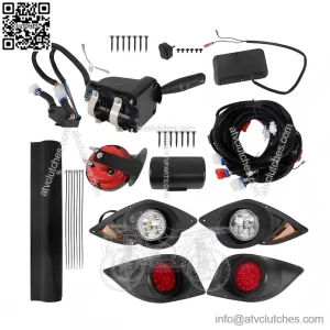 12V LED Turn Signal Horn Brake Light for Yamaha G29 YDR Drive 2007-Up Golf Cart