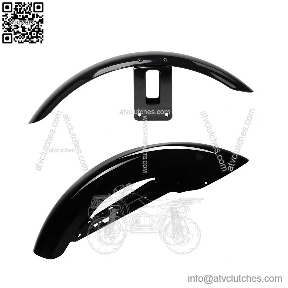 Front & Rear Fenders ?C Vivid Black ?C for Harley Sportster XL 1200 883 2004?C2022