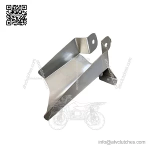 Heat Shield 705210324, OEM Canam G2 ATV, left hand rear shock.