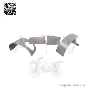 Inner Clutch Cover Guard Scatter Plate Safety Shield, 2017+ CANAM Maverick X3.
