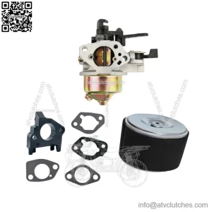 Brand New Carburetor Air Filter Gasket Set - Fits Honda GX240 8HP Gasoline Engines
