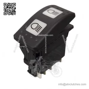 Hi/Low Light Switch 710001725, OEM Can Am 2011-2017 Commander and Maverick.