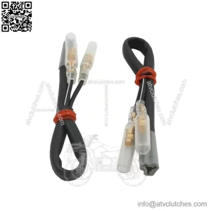 Turn Signal Wiring Adapter Connectors ?C Black ?C for Yamaha R1 FZ1 FZ6 FZ6R FZ8