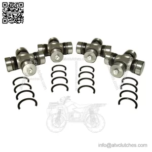 For Kubota RTV 900 2003-2008, Set of 4, Rear Axle Universal Joint Set