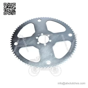 #35 3/8" Pitch 75T 6 holes Sprocket Chain Wheel Drive for Scooter Go-Kart eBike