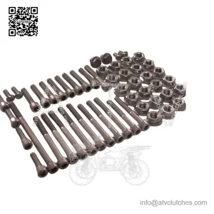 Engine & Cylinder Stainless Allen Bolts Flange Nuts??Yamaha Banshee YFZ350 Quad
