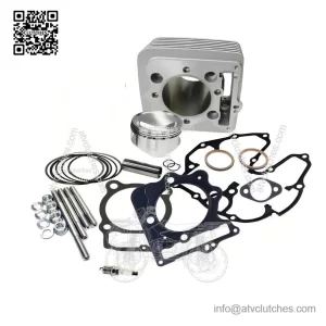 For 400EX 400X ?C 87mm Big Bore Kit +2 Cylinder Piston 416cc Top End Rebuild Parts Kit.