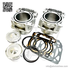 For Outlander Renegade 1000 ?C Stock Bore Cylinder Top End Rebuild Parts Kit.