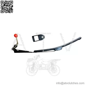Universal No-Drill Golf Cart Windshield Wiper and Bracket for EZGO, Yamaha, Club Car