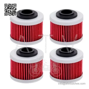 Oil Filters 420256452 4 Packs for Can-Am 990 GS Spyder SE5 RS RT 2008-2012