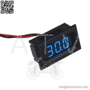 Golf Cart Parts DC Volt Meter Battery Level Indicator, Fits All Carts