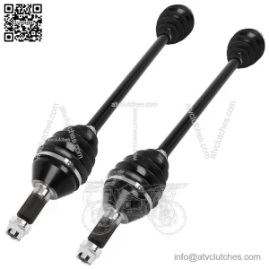 For Can-Am Maverick X3 Max RR 2020-2022 72", Left & Right, Pair New Rear CV Axles