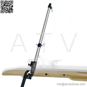 Golf Cart Flag Pole Mount Holder and Frame Bracket