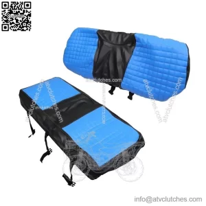 No Staple 2PC RS Type Diamond Golf Cart Seat Cover Kit for Club Car, EZGO, Yamaha